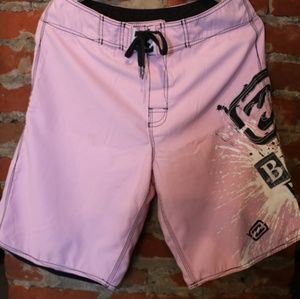 Lite pink boardshorts